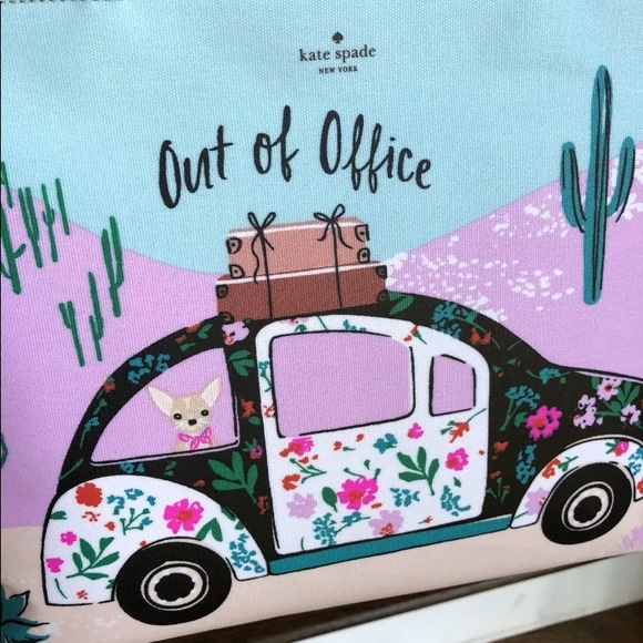 NWT KATE SPADE OUT OF OFFICE REMI TOTE CACTUS BAG - Picture 2 of 7